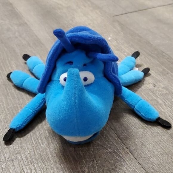 Disney PIXAR 7" A Bug's Life Francis Dim Beetle Plushie Plushy Stuff Animal TOY - Picture 10 of 10